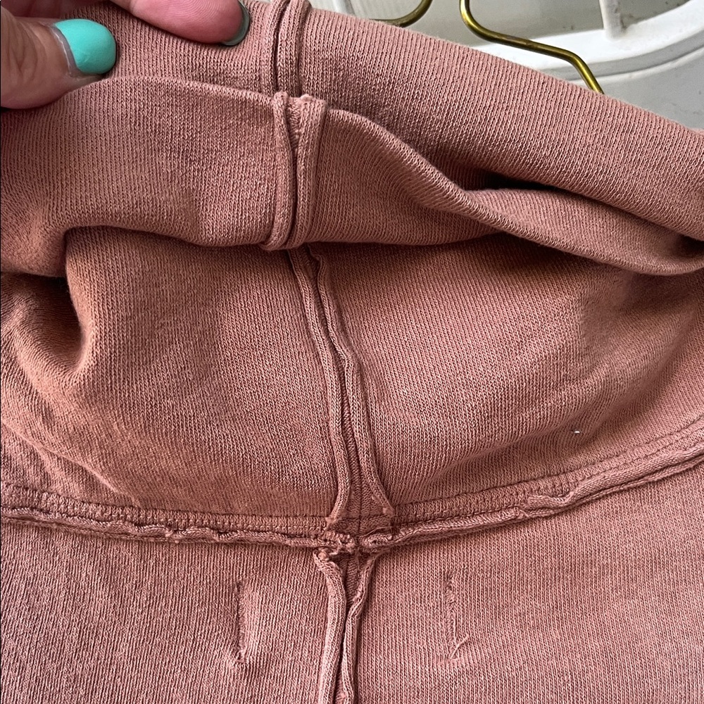 New We The Free Off-Shoulder Tan Sweater - Picture 8 of 12